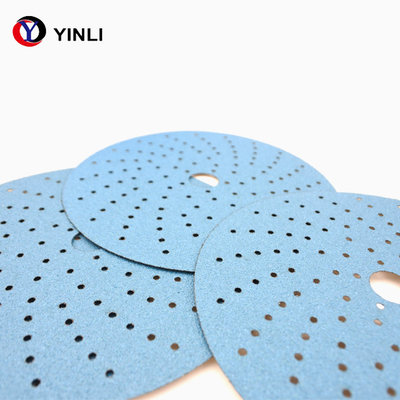 7 Lubang Zirkonia Sanding Disc Aluminium Oxide 80 Grit Amplas Untuk Logam