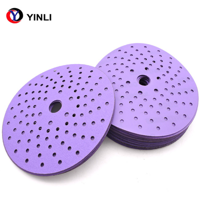 Zirkonia Resin 6 Inch Sanding Discs 40 Grit Untuk Pemolesan Otomatis